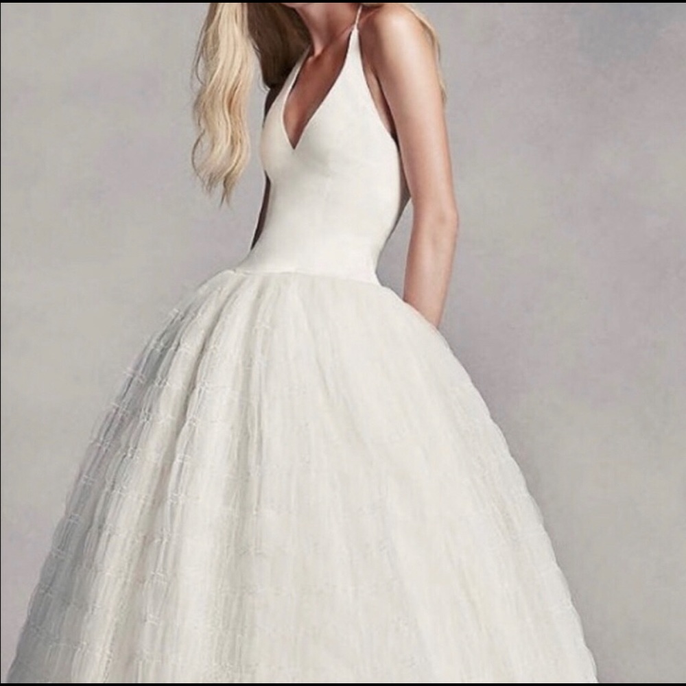 halter wedding dresses vera wang | | White By Vera Wang Tulle Dress birthday gift for her